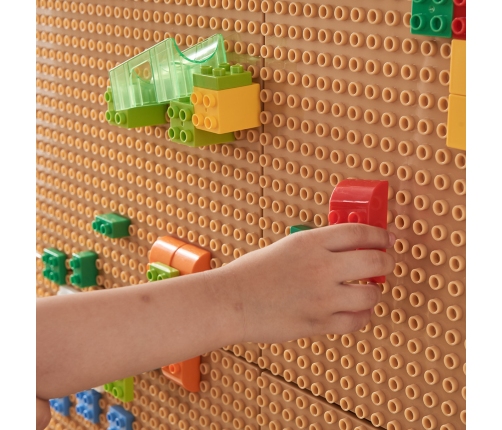 MASTERKIDZ Zestaw 4 Nakładek Na Panel Do Budowania Z Małych Klocków