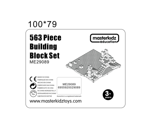 MASTERKIDZ Zestaw Klocków Konstrukcyjnych STEM 563 el.