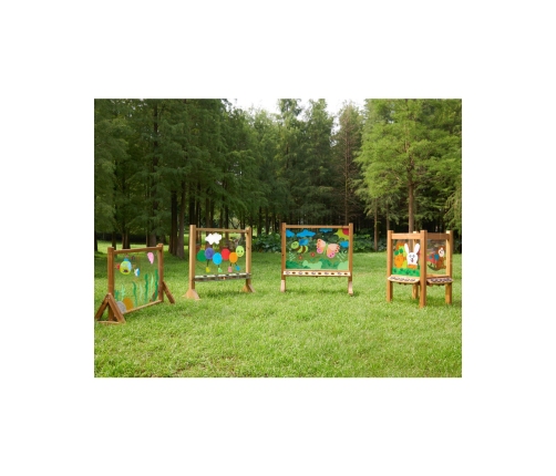 MASTERKIDZ 4 Stronna Tablica Przezroczysta Akrylowa Do Malowania