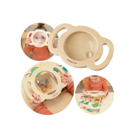 MASTERKIDZ Duża Drewniana Lupa Discovery