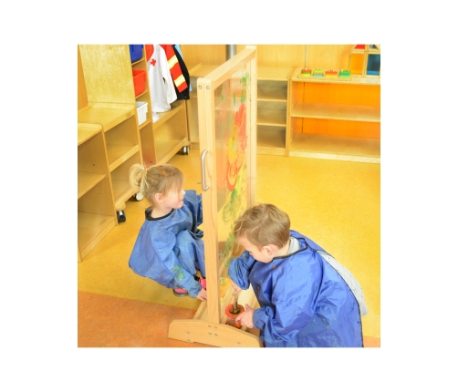 MASTERKIDZ Okno Do Malowania Sztaluga Dwustronna