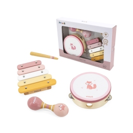 VIGA PolarB Zestaw Instrumentów Muzycznych Różowy
