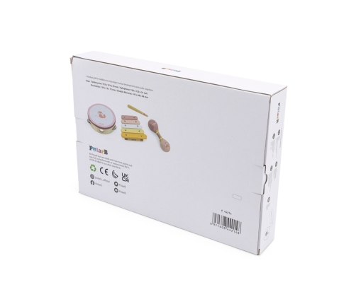 VIGA PolarB Zestaw Instrumentów Muzycznych Różowy