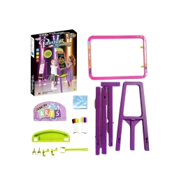 WOOPIE Tablica 3w1 Magnetyczna Suchościeralna Malowanie Światłem