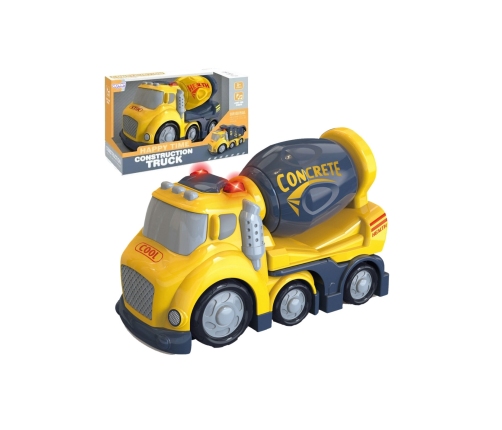 WOOPIE Betoniarka City Truck Efekty Dźwiękowe i Świetlne