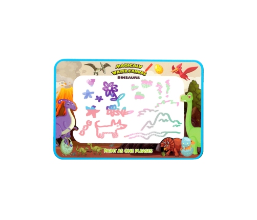 WOOPIE Magiczna Mata do Malowania Wodą XXL Pieczątki Cyferki 100cm