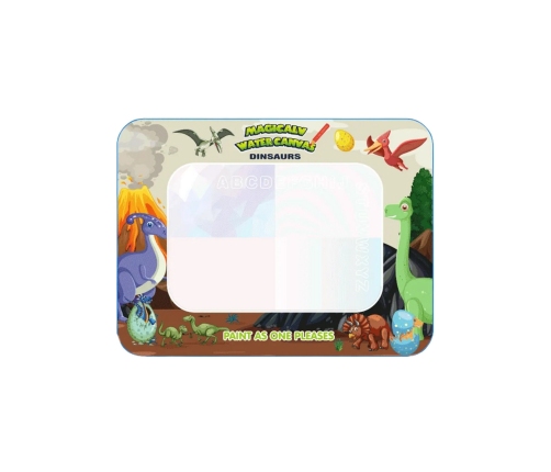 WOOPIE Magiczna Mata do Malowania Wodą XXL Pieczątki Cyferki 100cm