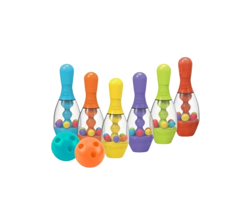 WOOPIE Kolorowe Kręgle Dla Dzieci 8 el.