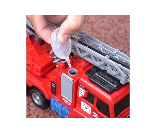 WOOPIE Interaktywny Wóz Strażacki z Ruchomą Drabiną