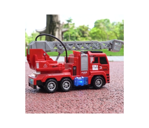 WOOPIE Interaktywny Wóz Strażacki z Ruchomą Drabiną