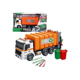 WOOPIE Interaktywna Śmieciarka Model Skala 1:16 Efekty Dźwiękowe i Świetlne WOOPIE Interaktywna Śmieciarka Model Skala 1:16 Efekty Dźwiękowe i Świetlne