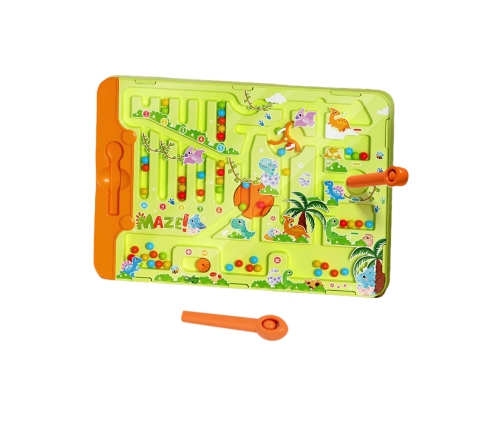 WOOPIE Magnetyczny Labirynt 2w1 Gra Chińczyk