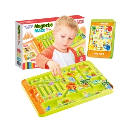 WOOPIE Magnetyczny Labirynt 2w1 Gra Chińczyk WOOPIE Magnetyczny Labirynt 2w1 Gra Chińczyk