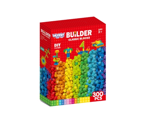 WOOPIE Kreatywne Klocki Konstukcyjne 300 el.