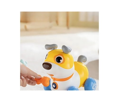 WOOPIE Interaktywny Piesek 2w1 Pchacz Szczekający 360° 6m+