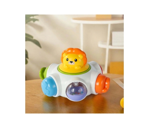 WOOPIE BABY Kosmiczna Rakieta Aktywności - Edukacyjna Kostka Sensoryczna 18m+