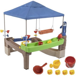 Step2 Wodne Centrum Zabawy Pompą i Baldachimem Pump & Splash Shady Oasis Step2 Wodne Centrum Zabawy Pompą i Baldachimem Pump & Splash Shady Oasis