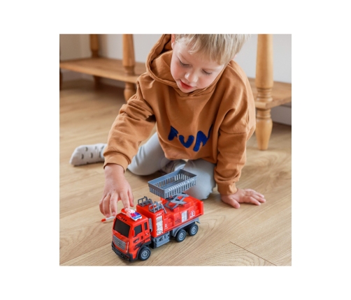 WOOPIE Zdalnie Sterowany Wóz Strażacki Podnośnik