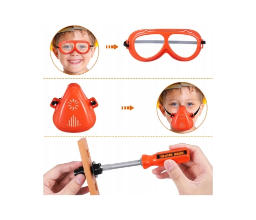 WOOPIE Mobilna Skrzynia Na Narzędzia Warsztat 2w1 65 el.