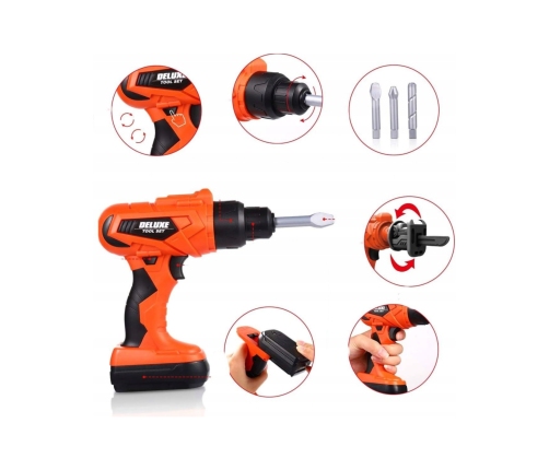 WOOPIE Mobilna Skrzynia Na Narzędzia Warsztat 2w1 65 el.