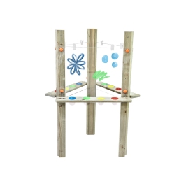 CLASSIC WORLD EDU Przezroczysta Sztaluga Tablica Akrylowa XXL Centrum Artystyczne 3w1