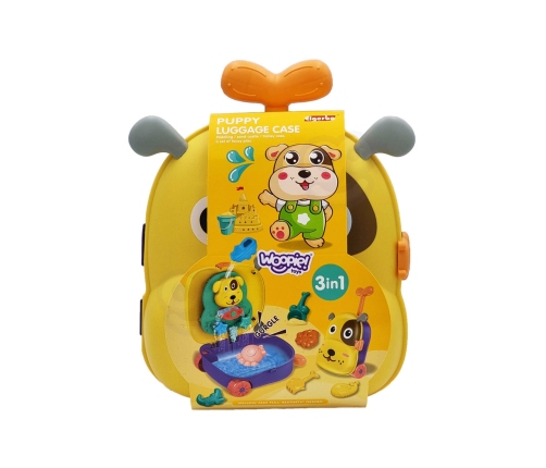 WOOPIE Zestaw do Piasku 3w1 Walizka Piesek + Zabawka Wodna - 3 szt.