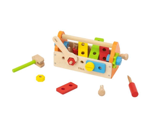 Viga Skrzynka Na Narzędzia Zestaw Drewniany