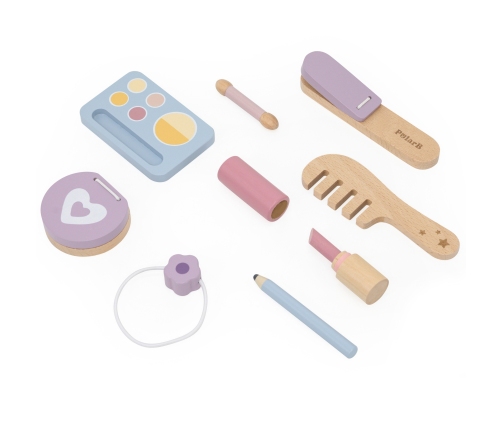 Viga Drewniana Toaletka z Akcesoriami Kącik Małej Księżniczki