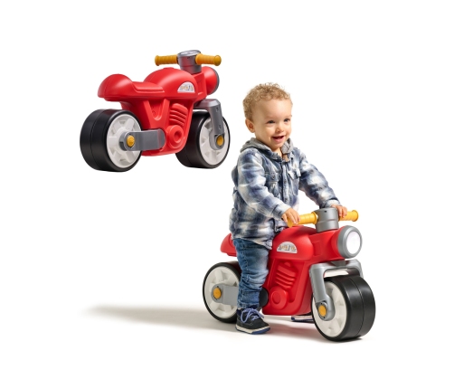 Bērnu līdzsvara motocikls FALK Prem1er Retro Red