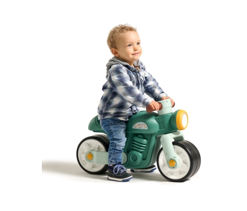Bērnu līdzsvara motocikls FALK Prem1er Retro Green