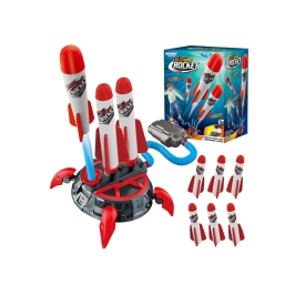 WOOPIE Wyrzutnia Rakiet Piankowych 6 szt.