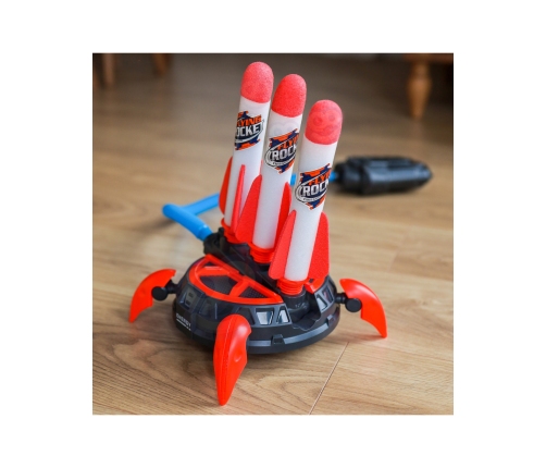 WOOPIE Wyrzutnia Rakiet Piankowych 6 szt.