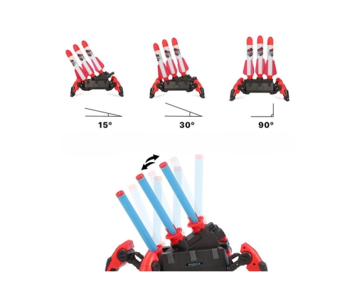 WOOPIE Wyrzutnia Rakiet Piankowych 6 szt.