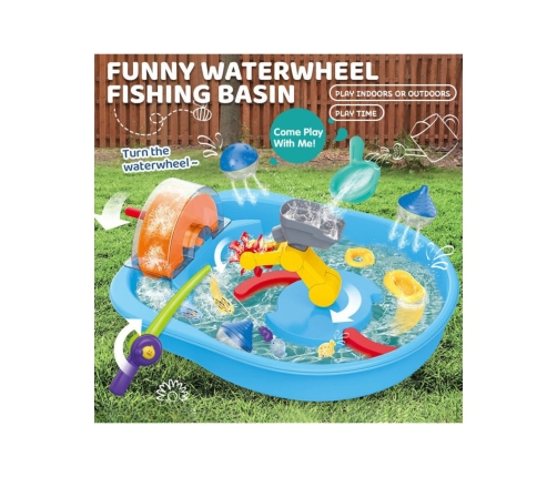 WOOPIE Tor Wodny 2w1 Gra Łowienie Rybek 14el.