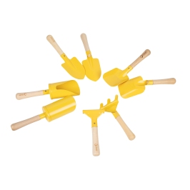 CLASSIC WORLD EDU Zestaw Metalowych Narzędzi do Piasku i Ogrodu 8 szt.