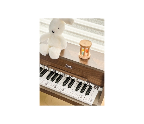 CLASSIC WORLD Drewniane Pianino Klasyczne + Książeczka do Nauki