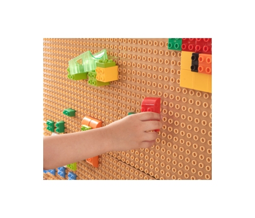 MASTERKIDZ Zestaw Klocków Konstrukcyjnych STEM 563 el. z Nakładkami na Panel 4 szt.