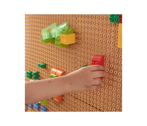 MASTERKIDZ Zestaw Klocków Konstrukcyjnych STEM 135 el. z Nakładką na Panel 4 szt.