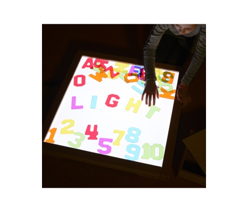 MASTERKIDZ Panel Skrzynia LED Sensoryczna + Zestaw Akcesoriów