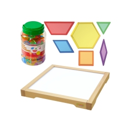 MASTERKIDZ Panel Skrzynia LED Sensoryczna + Klocki Montessori Mozaika 140 el. MASTERKIDZ Panel Skrzynia LED Sensoryczna + Klocki Montessori Mozaika 140 el.