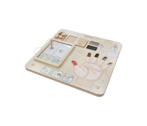 MASTERKIDZ System Do Montażu 5 Tablic Edukacyjnych Masterkidz Flex + Zestaw 5 Tablic Edukacyjnych