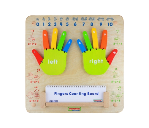 MASTERKIDZ System Do Montażu 5 Tablic Edukacyjnych Masterkidz Flex + Zestaw 5 Tablic Edukacyjnych