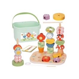 TOOKY TOY Box Edukacyjny 5 w1 Magiczny Ogród Montessori