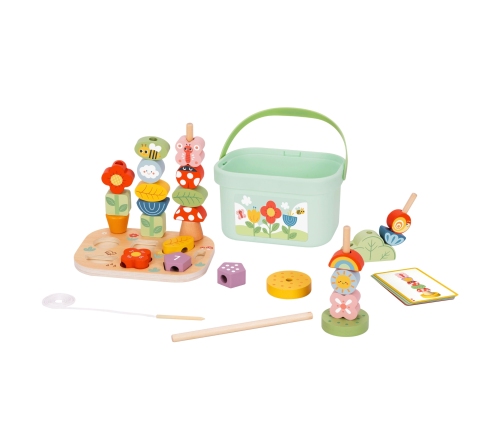 TOOKY TOY Box Edukacyjny 5 w1 Magiczny Ogród Montessori