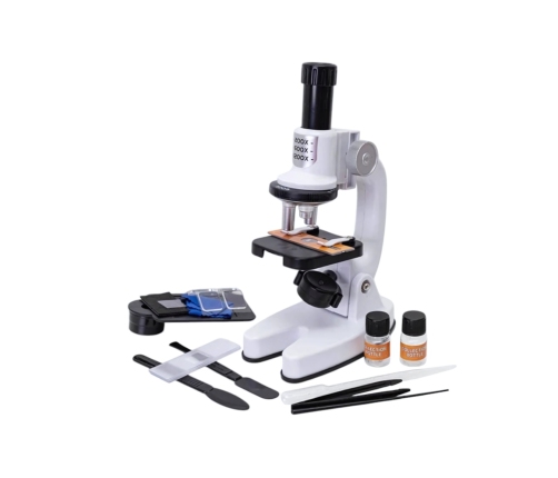 WOOPIE Mikroskop Cyfrowy LED Przybliżenie do 1200x Zestaw XXL z Adapterem do Smartfona