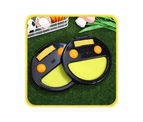 WOOPIE Catch Ball Gra Zręcznościowa Rzucaj Łap Dla Dwojga 2x Paletki+ 4 Piłki