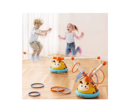 WOOPIE Gra Zręcznościowa Skakanka Automatyczna 2w1 Rzut do Celu Pszczółka