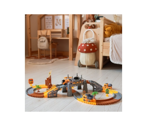 WOOPIE Tor Budowlany Zestaw Konstrukcyjny 174 Elementy