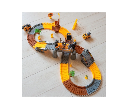 WOOPIE Tor Budowlany Zestaw Konstrukcyjny 174 Elementy