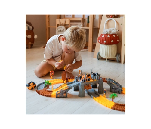 WOOPIE Tor Budowlany Zestaw Konstrukcyjny 174 Elementy